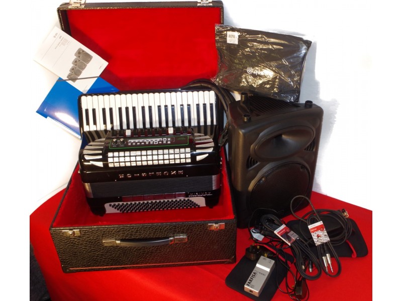 Excelsior Midi Bundle Series 2 Scottish 120 Bass 4 voice accordion